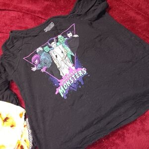 Universal Monsters off the shoulder